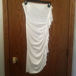 Cache White Dress size 6